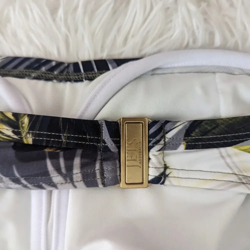 Women's JETS Vida High Neck Bikini Top Size 12 Swimsuit